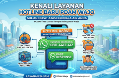 Kenali Layanan Hotline Baru PDAM Wajo: Solusi Cepat Atasi Kendala Air Anda